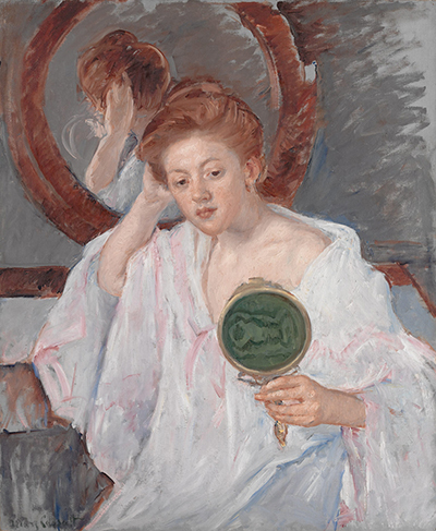 Denise at her Dressing Table Mary Cassatt